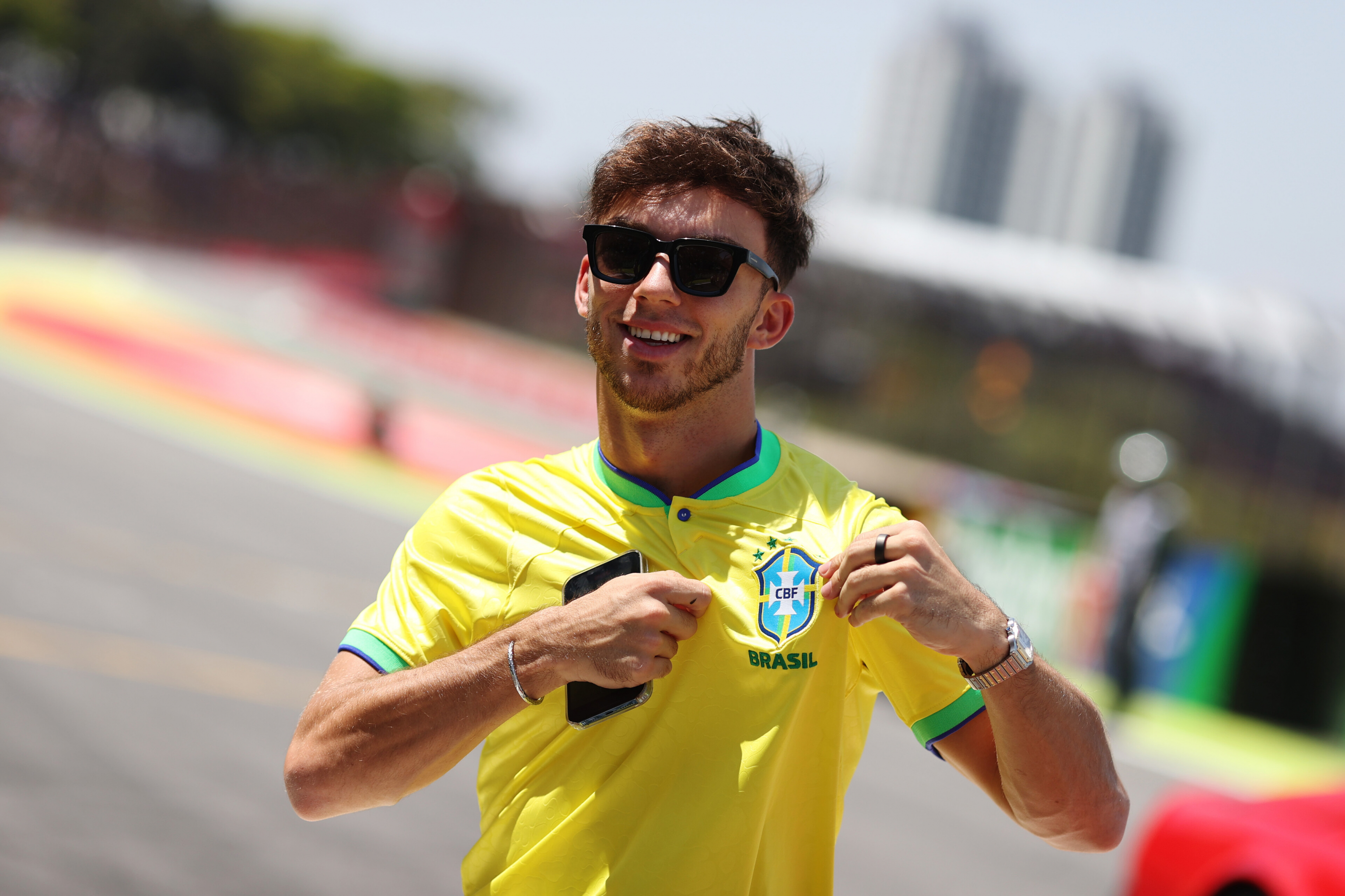 Gasly is an consummated football fan, sport he practiced in his childhood