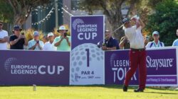 The legends Tour tributes Olazábal with a tournament in Basozábal