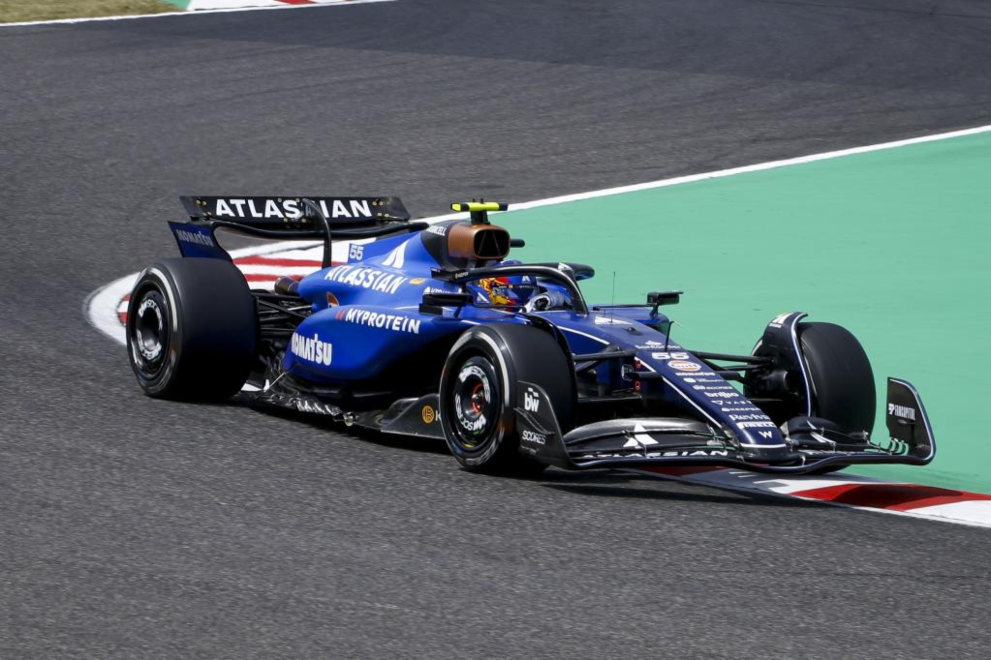 Carlos Sainz Jr. in the Japan GP.