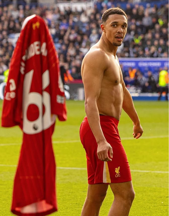 Trent Alexander-Arnold leads the unbridled Liverpool party