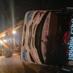 One Killed, Five Injured in Bus Accident in Kapilvastu