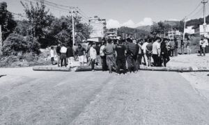 Bus Accident Prompts Highway Blockade in Panchkhal