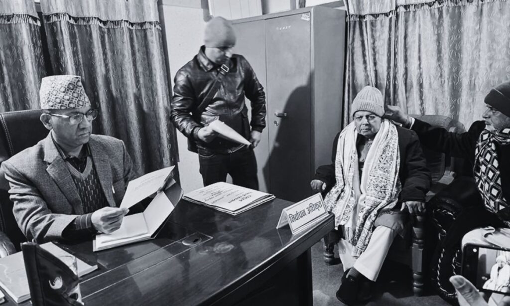 Mahanta Thakur Files Candidacy for National Assembly from Madhesh with JSP Support